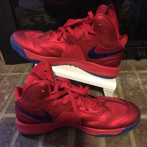 Nike Men Beautiful Red & Blue Sneakers size 11